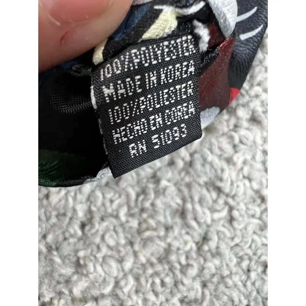 Vintage Disney Mickey Unlimited Golf Tie MMG Corp Saint Louis Made in Korea